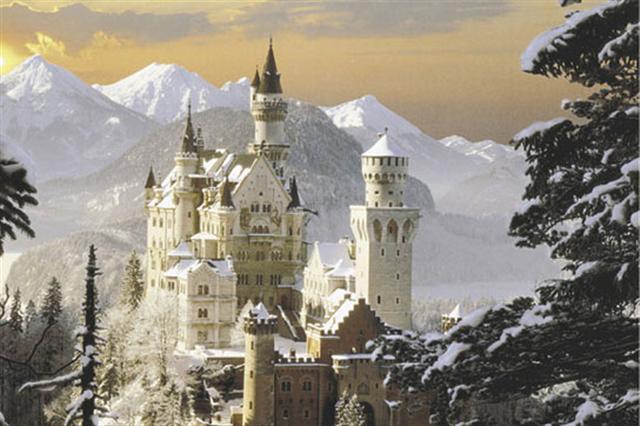 Marcos para cuadros laminas enmarcados, Schloss Neuschwanstein